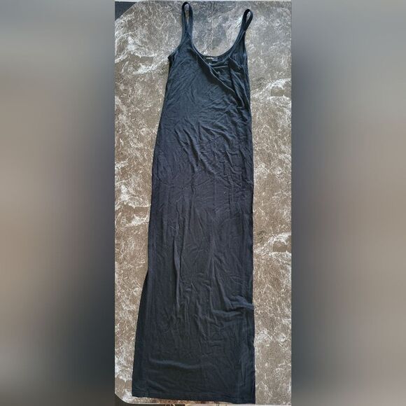 Babaton XS Black Spaghetti-Strap Contour Dress - Picture 2 of 4